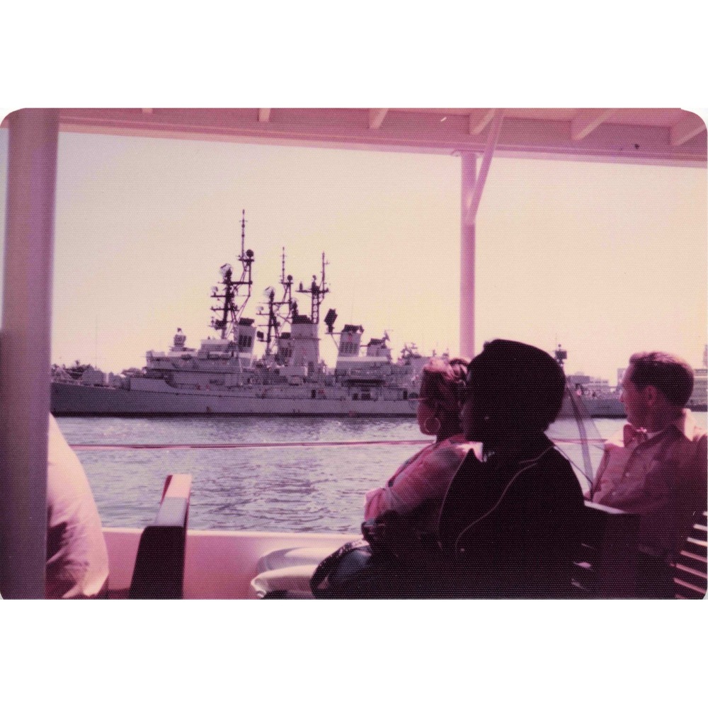 Vintage 1970s Pearl Harbor Navy Ships Tour Boat Photo Lot of 9 3.5x5 Warships - Picture 1 of 9